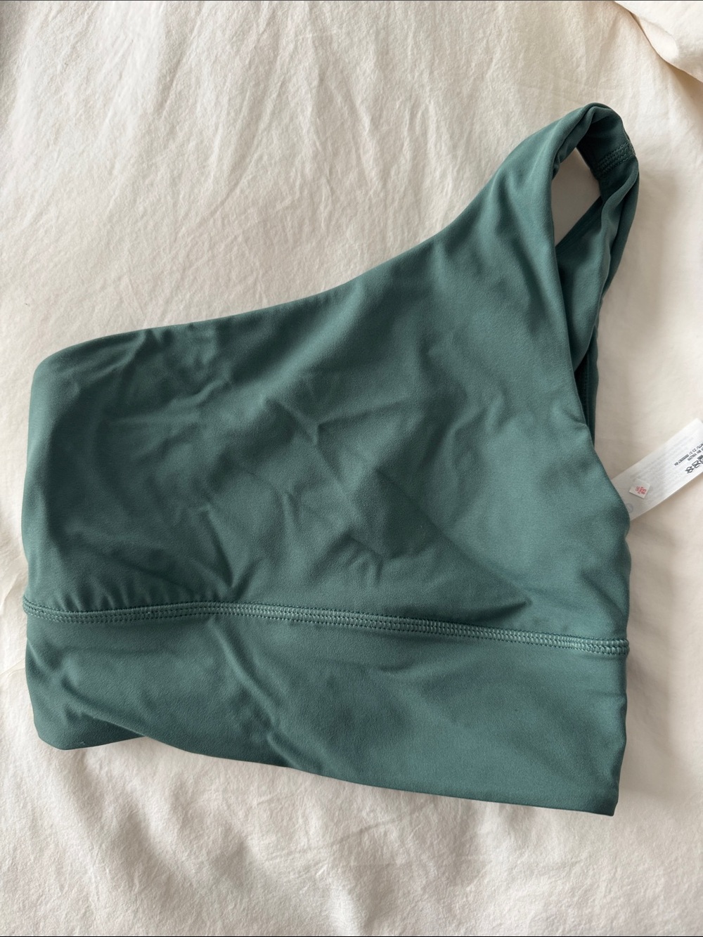Lululemon One-Shoulder Green Top